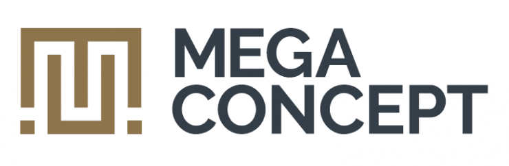 mega concept logo