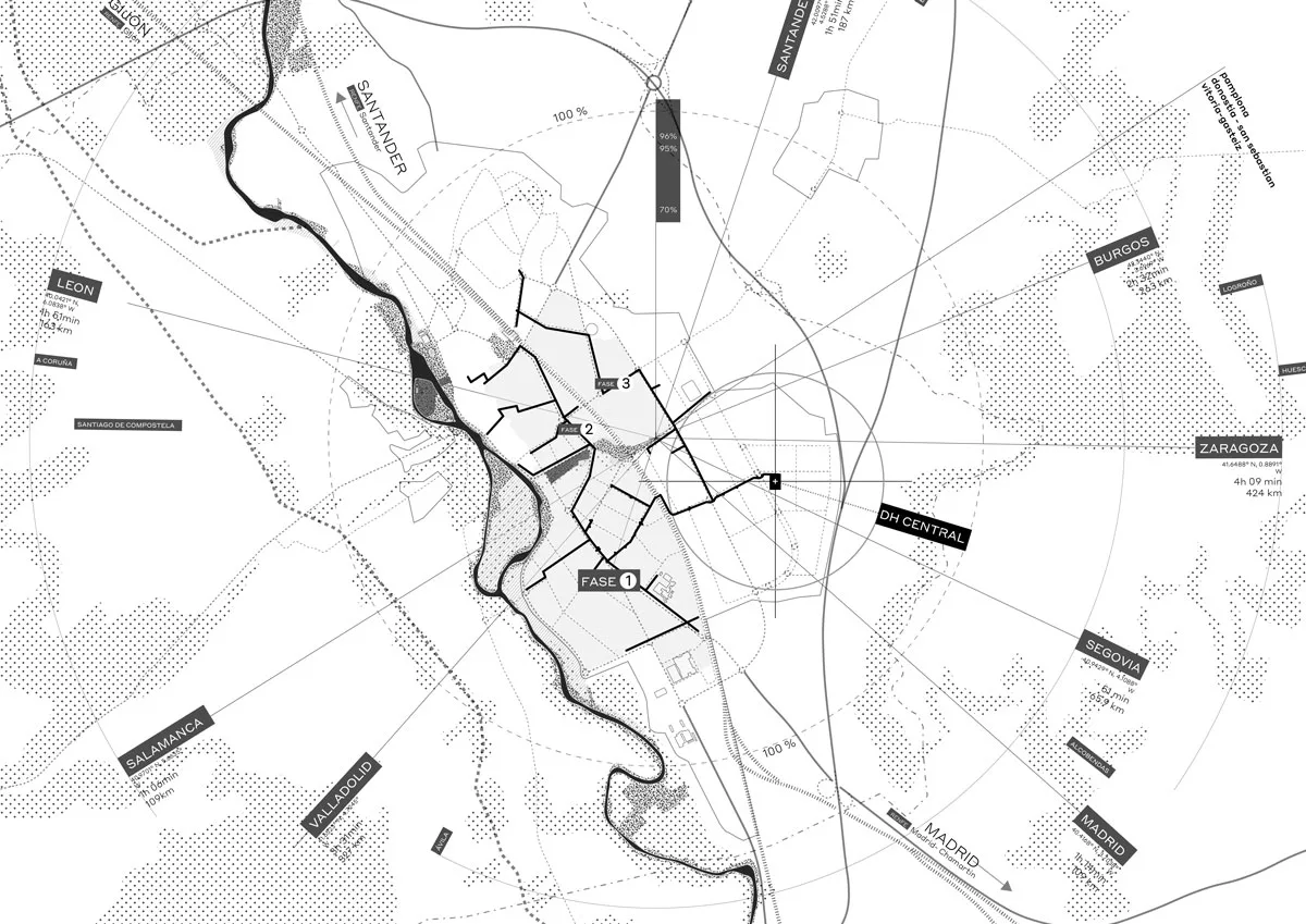 Urbanistički plan sa nacrtom objekta DH Palensija