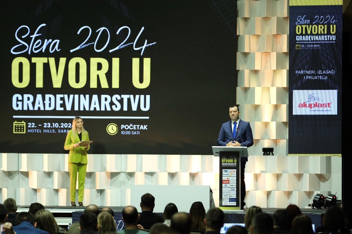 Svečano otvaranje konferencije "Sfera 2024: Otvori u građevinarstvu" / foto: Sfera d.o.o.