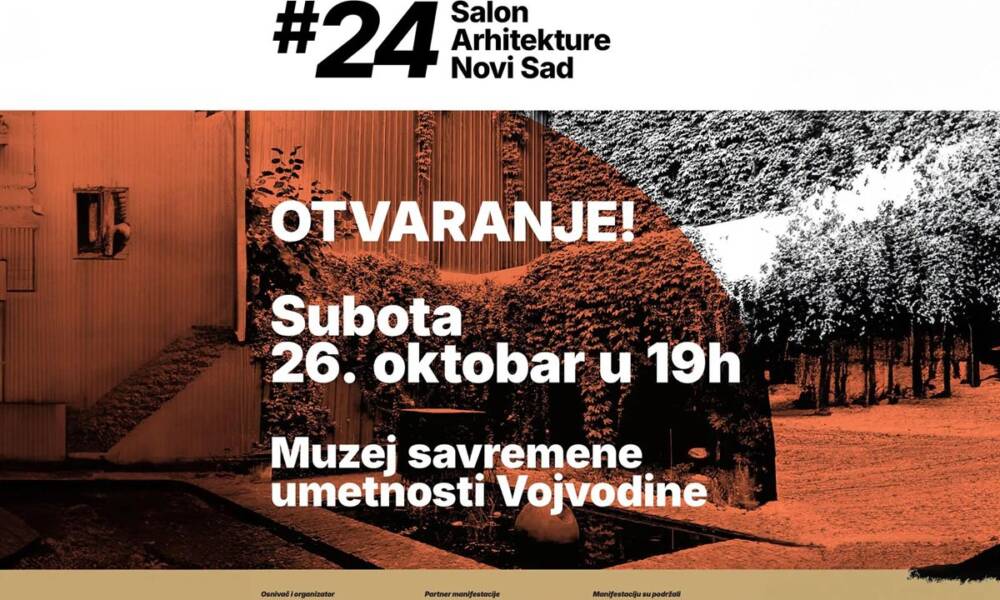 Poziv za svečano otvaranje 24. Salona arhitekture u Novom Sadu