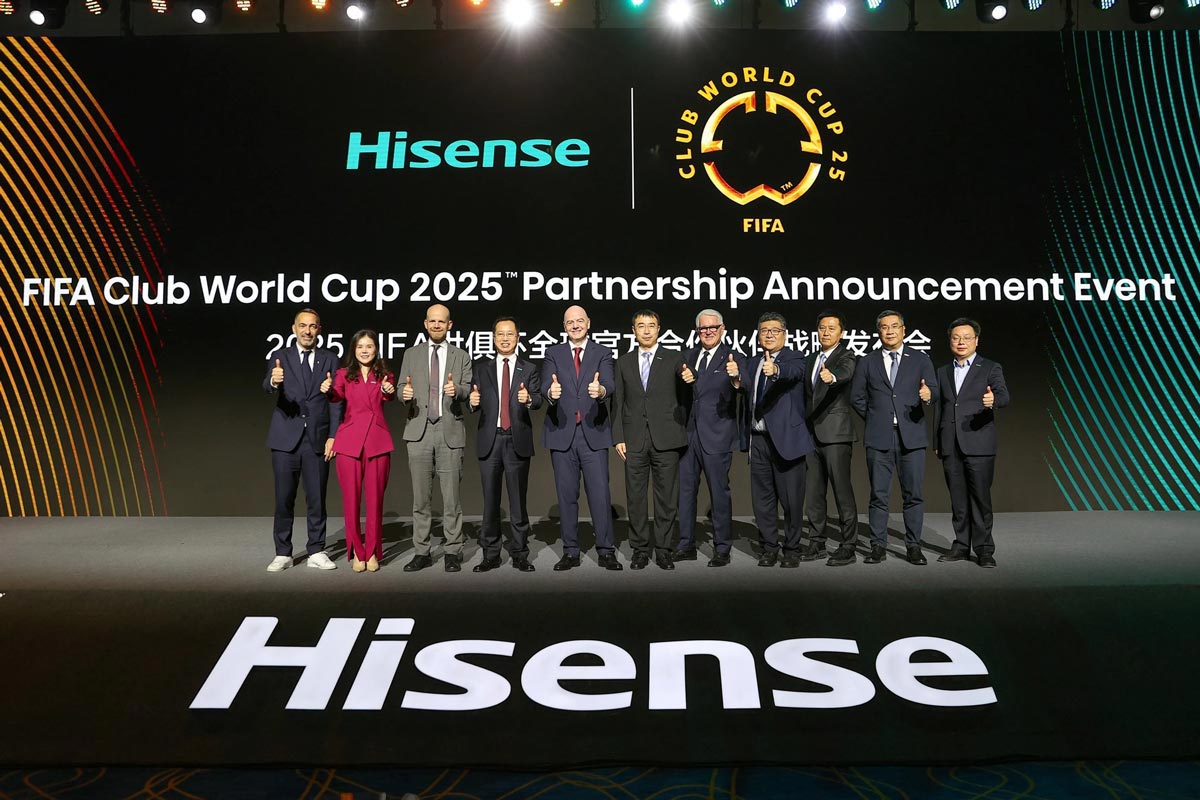 Hisense prvi zvanični FIFA Club World Cup 2025™ partner / foto: Hisense