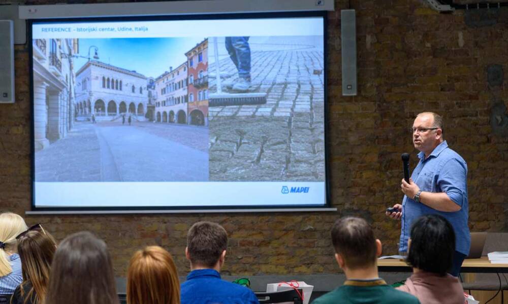 Mapei pomaže u razvoju zanatskih veština i stručnog znanja / foto: Mapei