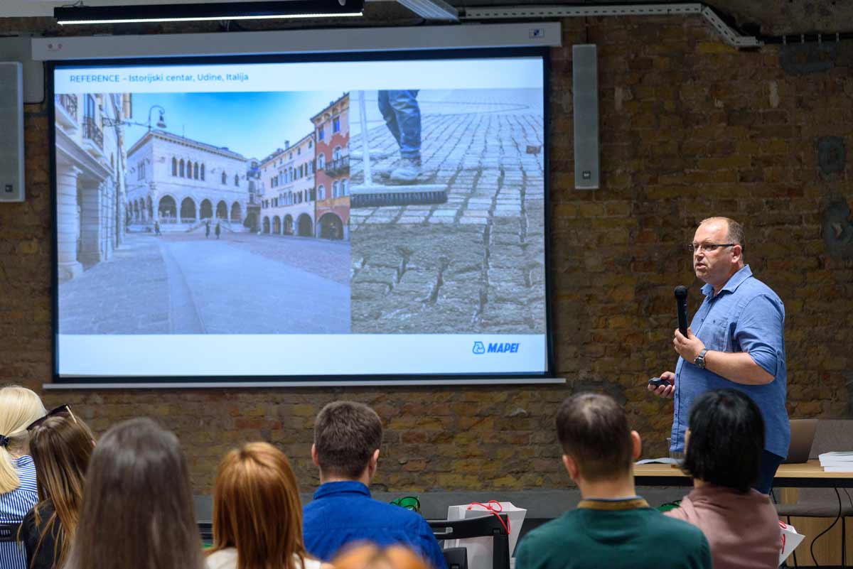 Mapei pomaže u razvoju zanatskih veština i stručnog znanja / foto: Mapei