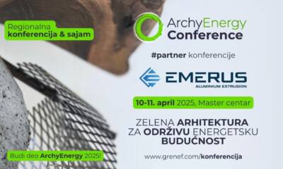 Emerus na ArchyEnergy 2025: Aluminijum budućnosti - održiva rešenja za modernu gradnju